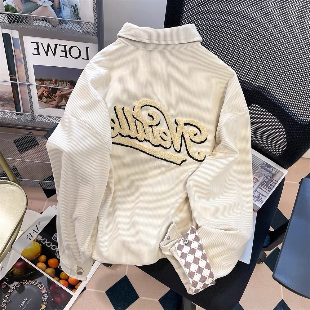 Billonaire girlfriend corduroy shirt SDZZ959 images